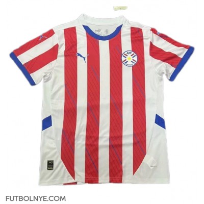 Camiseta Paraguay Primera Equipación Copa America 2024 manga corta Camiseta Paraguay Primera Equipación Copa America 2024 manga corta